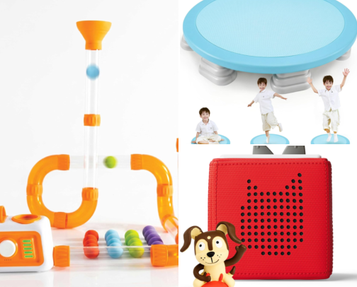 Christmas List for Boys ages 4-6 years old. cover photo collage