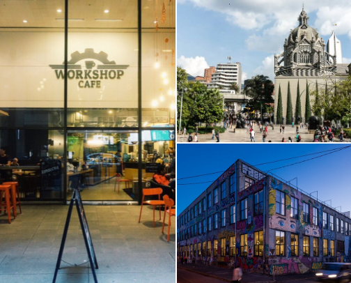 Laptop-Friendly Work Hubs Around The World cover photo collage