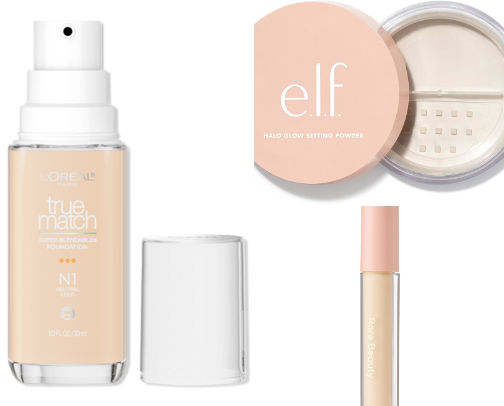 Makeup for a "No Makeup" Look cover photo collage