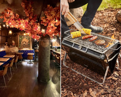 Foodies galore cover photo collage