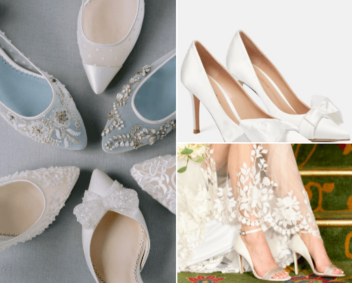 Wedding shoes💥 cover photo collage