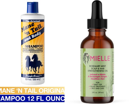 Best product for long hair cover photo collage