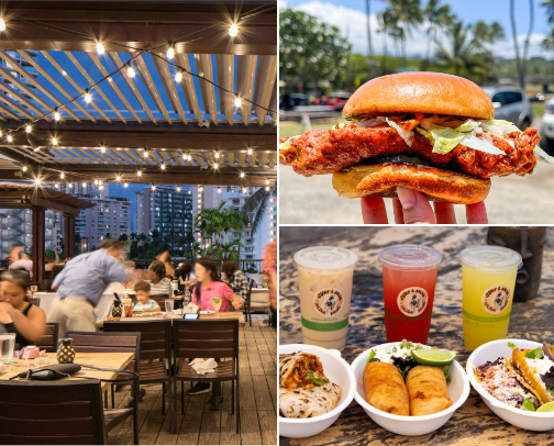 Favorite places to eat in Hawaii (Oahu) cover photo collage
