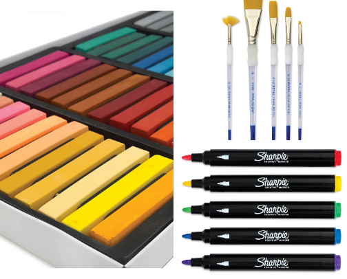 Let’s Make Art! cover photo collage