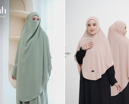 Hijab Instan cover photo collage