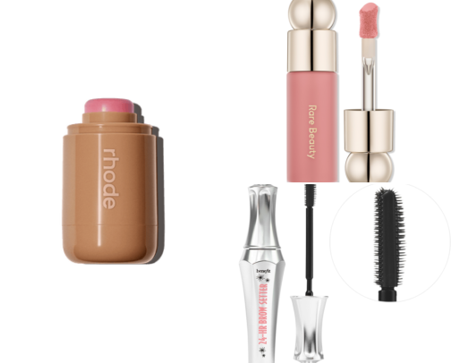 Makeup for the everyday (cool) girl - simple but effective makeup products cover photo collage
