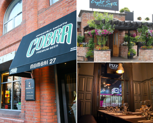 Restaurants cover photo collage