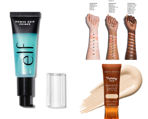 makeup routine ✨ (for the soft no makeup look girlies) cover photo collage