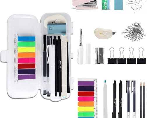 School Supplies cover photo collage