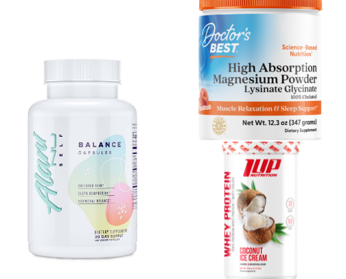 My top weightloss/health items cover photo collage