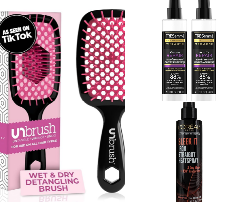 The best hair products! cover photo collage