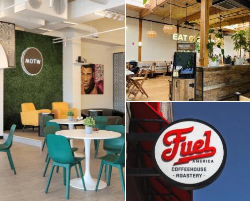 Best coffee shops in Worcester cover photo collage