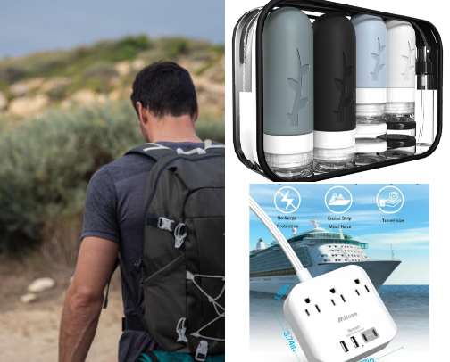 Packing essentials (all you need for traveling) cover photo collage