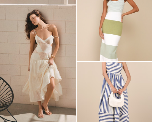 Feminine Dresses I Can't Stop Saving cover photo collage