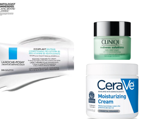 My favorite facial skincare products cover photo collage