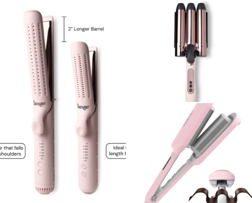 Hair Styling Products cover photo collage