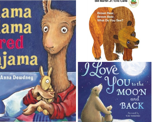 Favorite Toddler/Baby Book Recommendations cover photo collage