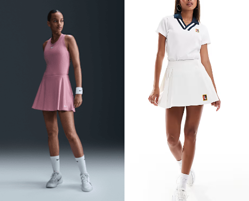 My Tennis Look 💙 cover photo collage