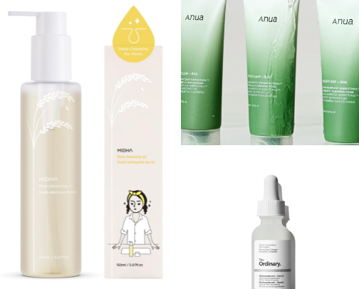 Exact Skin Care Routine. At The Moment cover photo collage