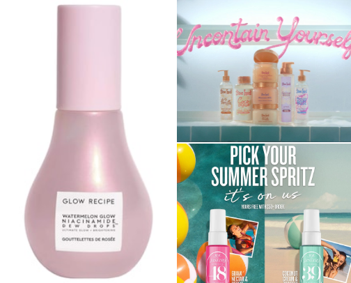 My favorite beauty recs cover photo collage