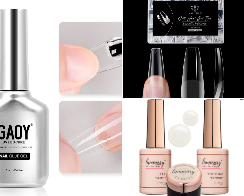 all things nails 💅 cover photo collage