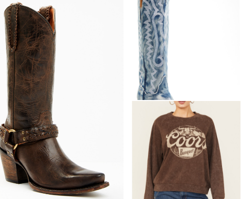 Boot barn Christmas cover photo collage