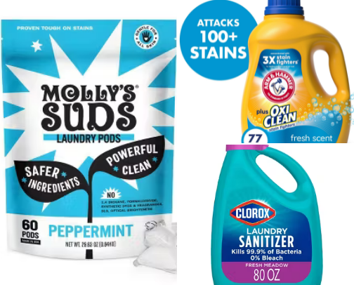 Laundry Essentials 🧺 🧼 cover photo collage