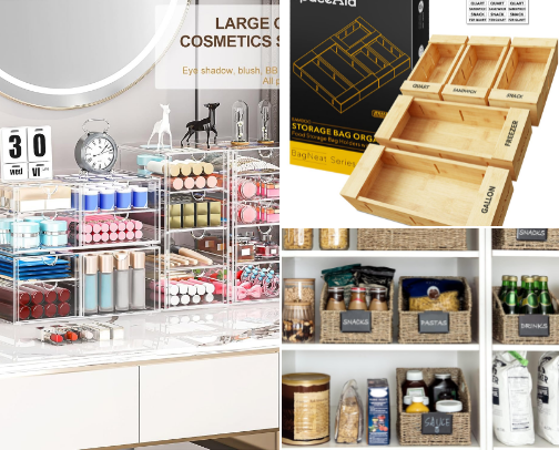 ✨ Spring Home Refresh: My Favorite Finds for an Organized & Aesthetic Sanctuary cover photo collage