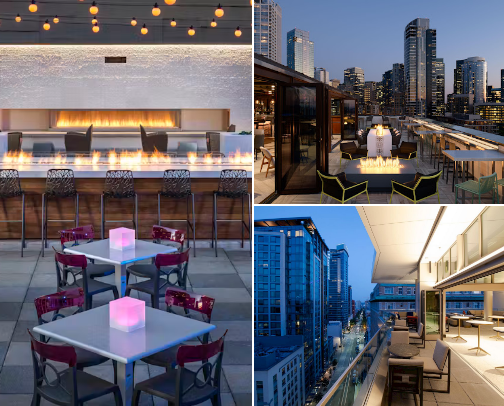Best Rooftop Restaurants in Seattle cover photo collage