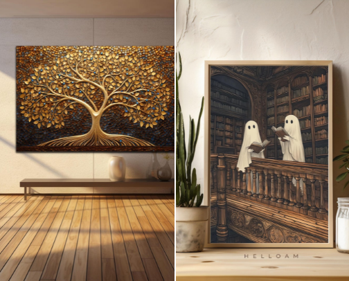 Home decor cover photo collage