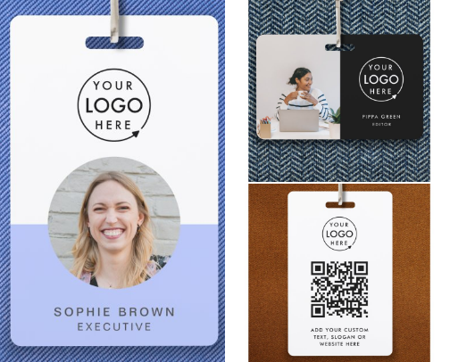 Cool ID Badges for your business! cover photo collage