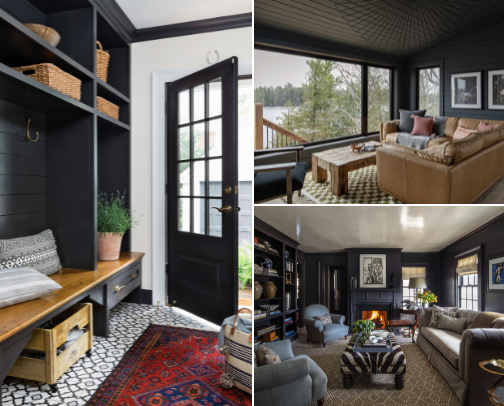 Cozy home cover photo collage