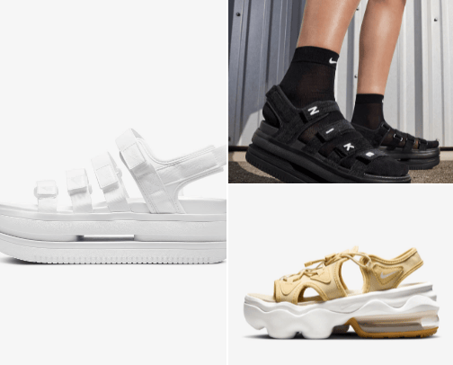 Platform Sandals cover photo collage