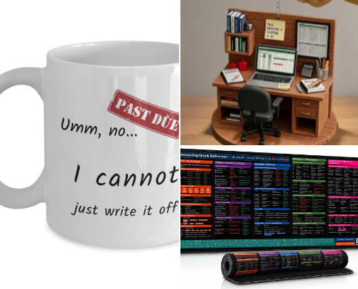Favorite Finds for Accountants & Bookkeepers cover photo collage