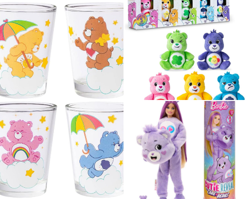 Hugs, Hearts, and Care Bears! cover photo collage