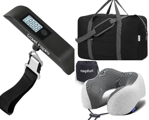 Airplane Travel Essentials for Stress Free Flying ✈️ cover photo collage