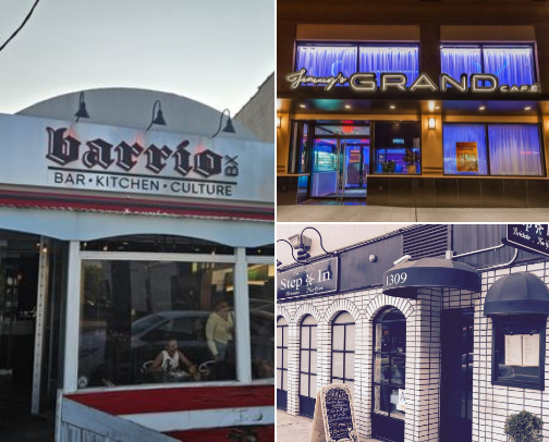 Hot spots for food, drinks and entertainment cover photo collage