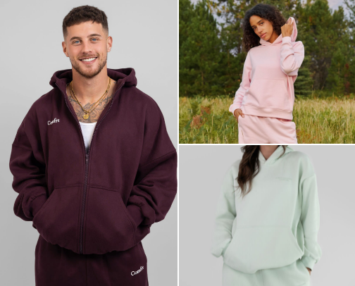 Hoodies I Live In (Comfrt + Cozy Favorites) cover photo collage