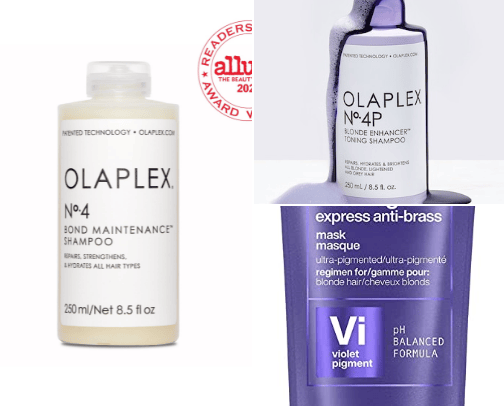 Hair care/ skincare cover photo collage