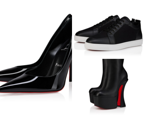 Christian Louboutin cover photo collage