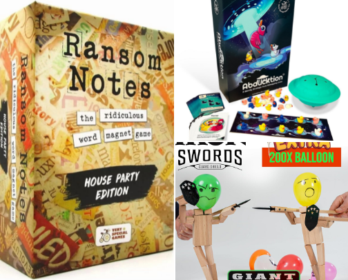 2025 Gift Ideas for Game Night Lovers cover photo collage