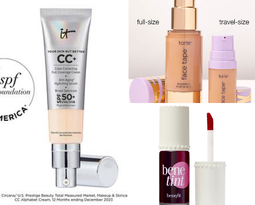 5 min make up essentials ✨ cover photo collage