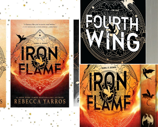 Fourth Wing Edition cover photo collage
