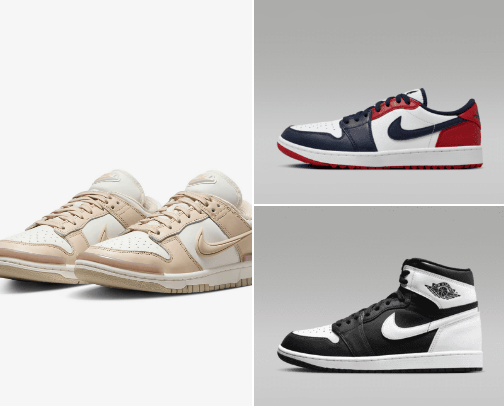 Sneaker style cover photo collage