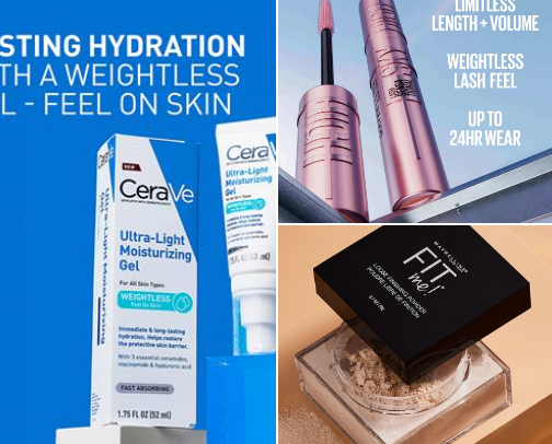 Affordable makeup routine for acne prone skin! cover photo collage