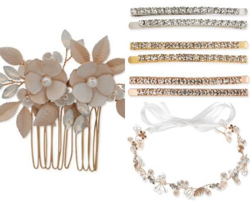 Hair accessories😍 cover photo collage