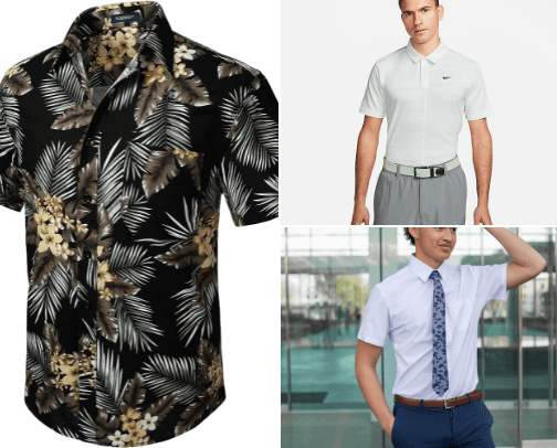 Men's Shirts cover photo collage