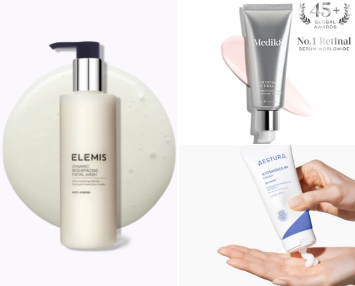 My current beauty cupboard cover photo collage
