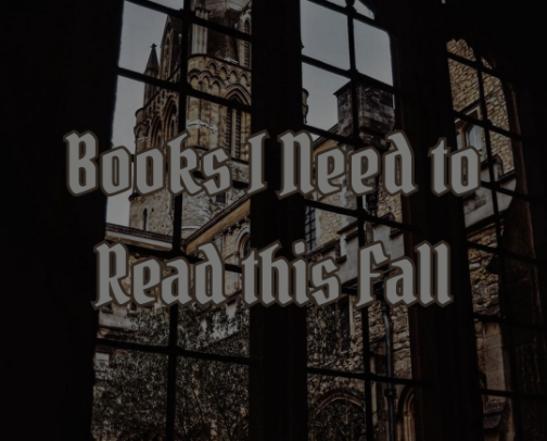 My Fall TBR cover photo collage