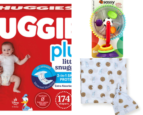 BABY FINDS FOR YOUR TIME AND YOUR DIME! cover photo collage